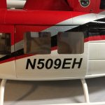 naamstickers | Bell 212 helicopter