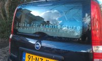 Eigen lay-out auto belettering Eigen lay-out auto belettering