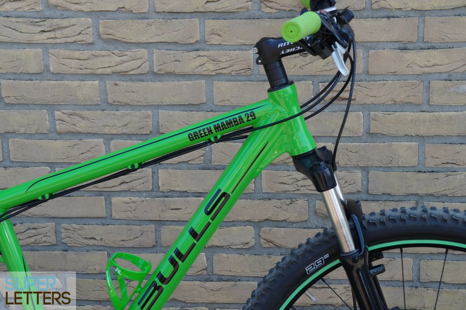 naamstickers | 29er Bulls mountainbike