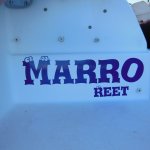 naamstickers | Motorboot belettering