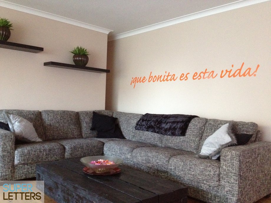 wall stickers |  letters op de muur