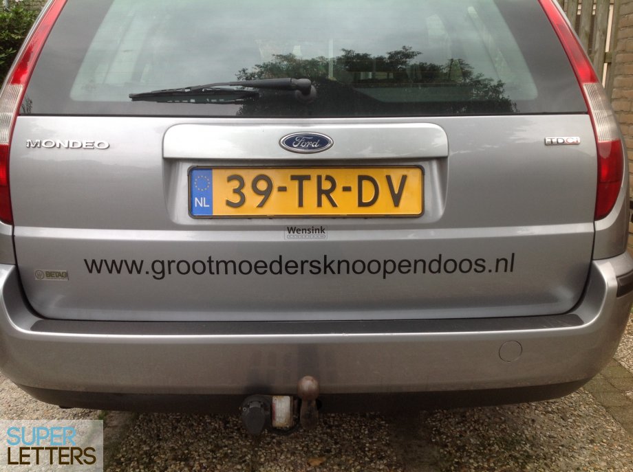 bestickering | Knoopen naamstickers | Knoopen