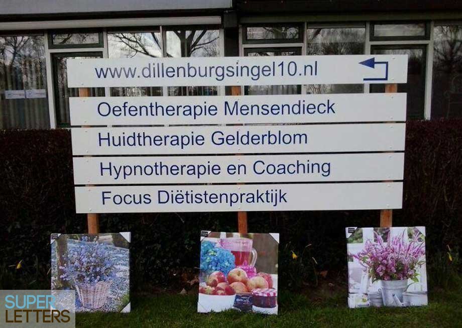 bestickering | Bewegwijzering naamstickers | Bewegwijzering