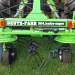 naamstickers | DEUTZ FAHR hooischudder 