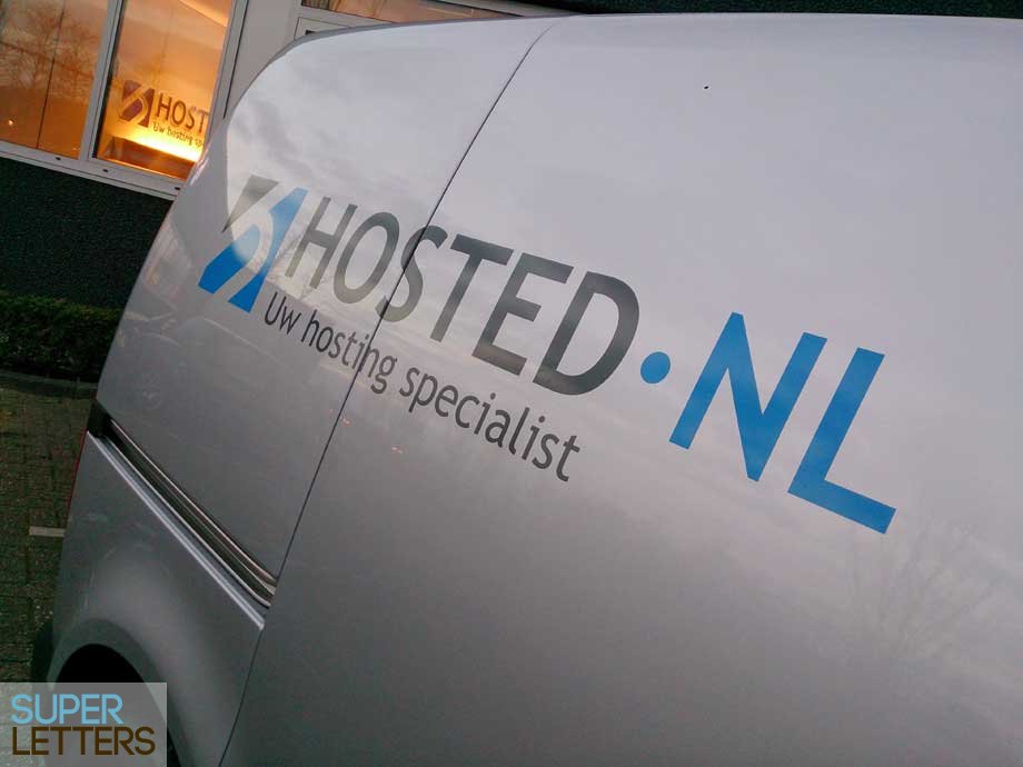stickers auto | belettering op auto