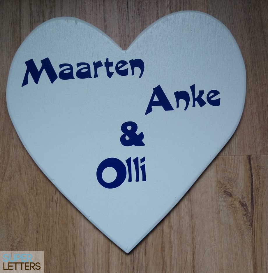 huisnummer | eigen gemaakt deur stickers | eigen gemaakt