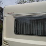 naamstickers | Naam op de caravan