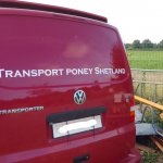 naamstickers | Bestelwagen