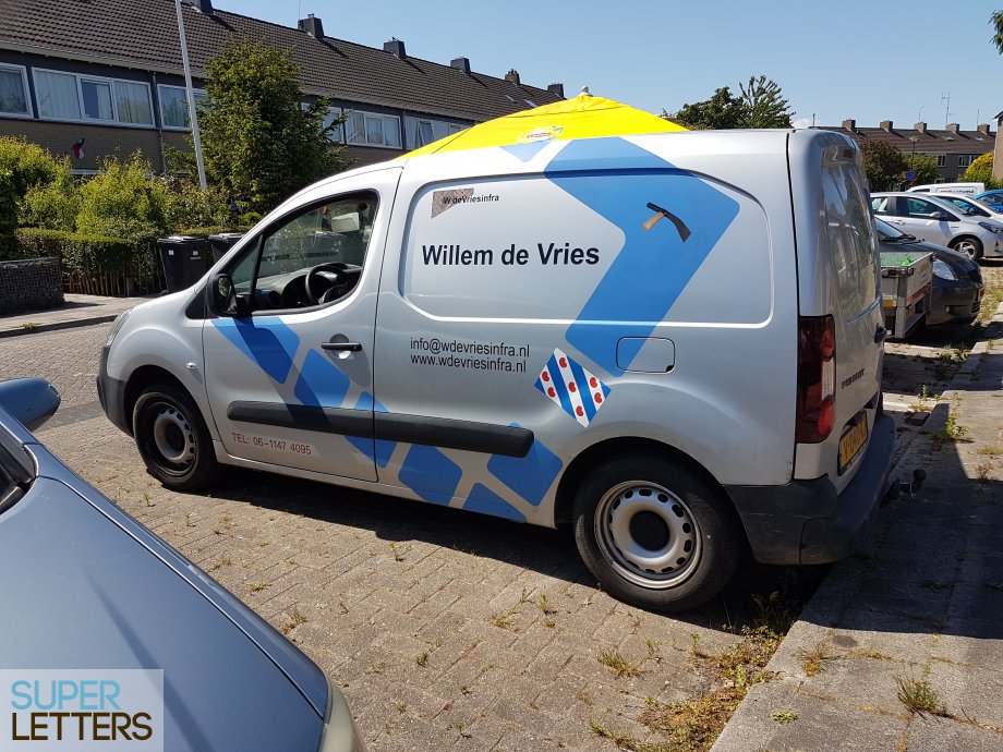 naamstickers | wdevriesinfra auto