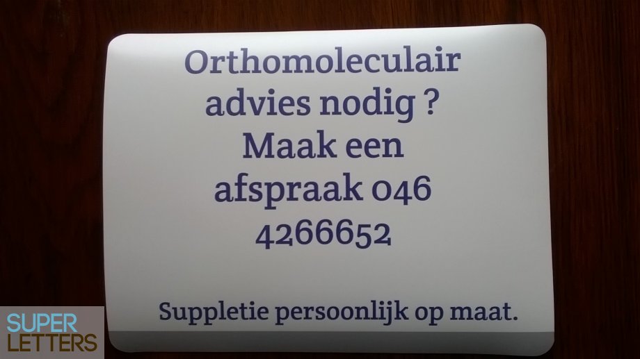 decoratie stickers | Orthomoleculaire therapie