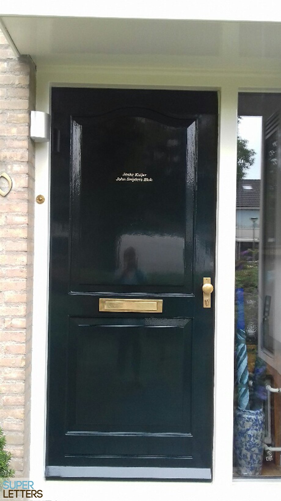 bestickering | Voordeur schilder naamstickers | Voordeur schilder