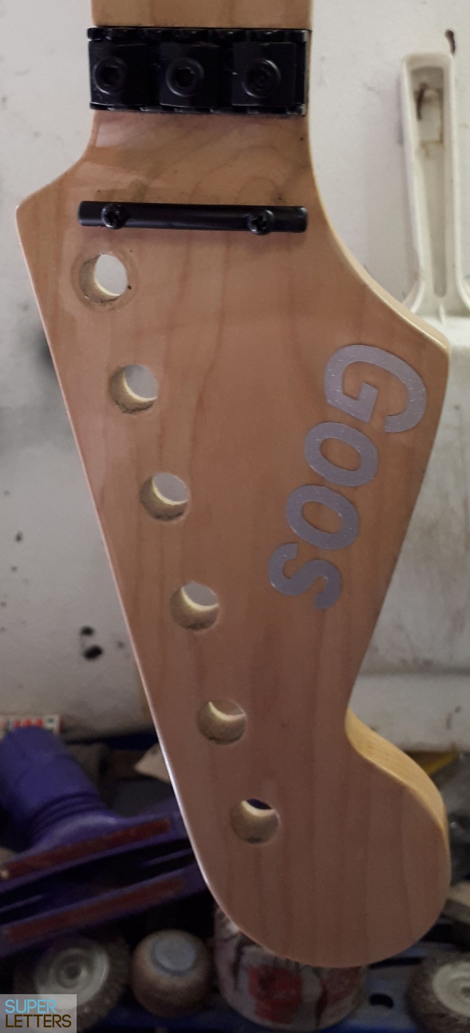 bestickering | Gitaar naamstickers | Gitaar
