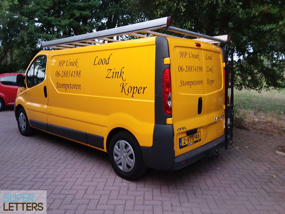bestickering | Bestewagen naamstickers | Bestewagen