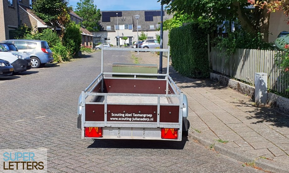 bestickering | Verenigingsaanhanger naamstickers | Verenigingsaanhanger
