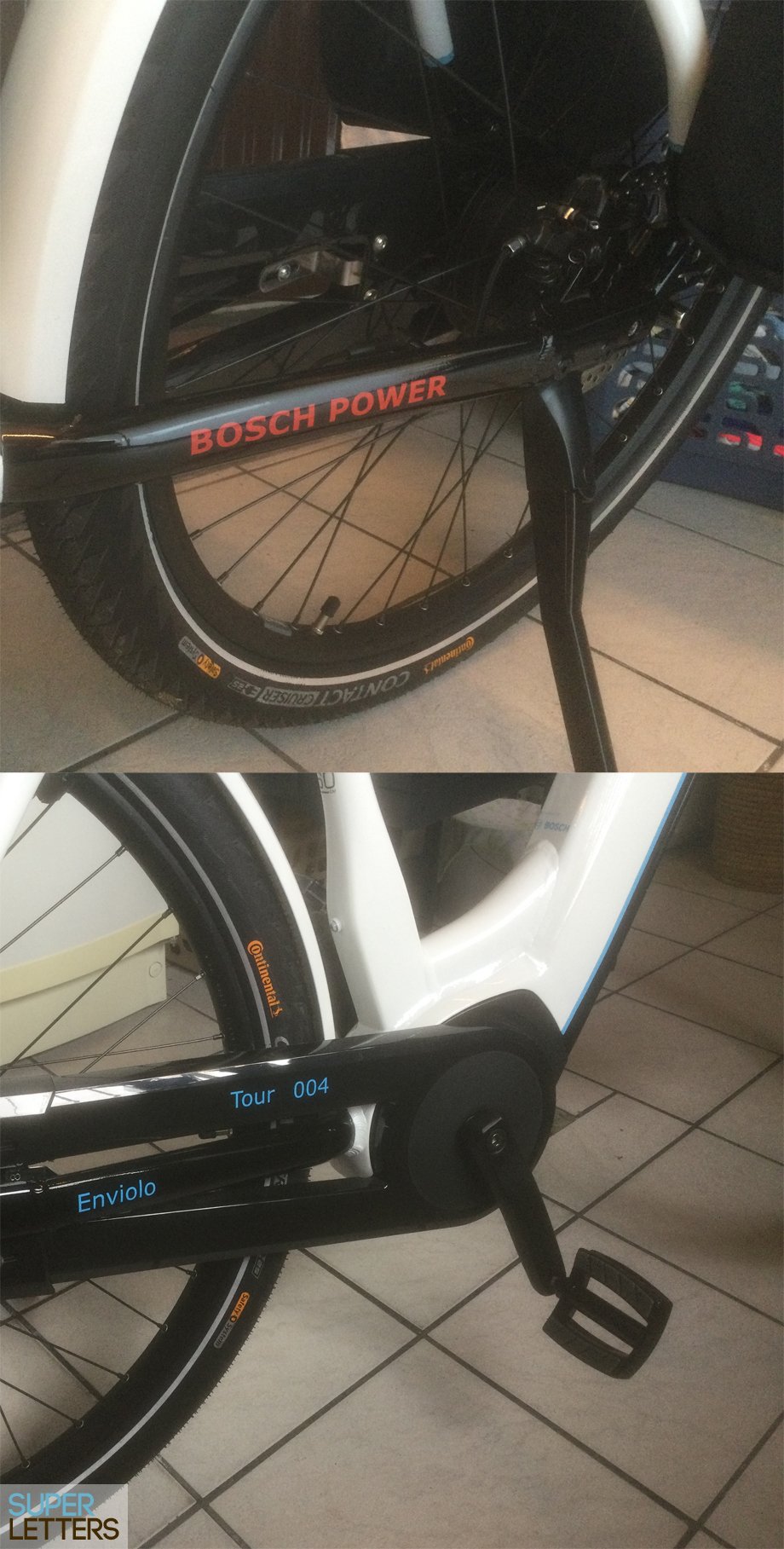 bestickering | Fiets naamstickers | Fiets