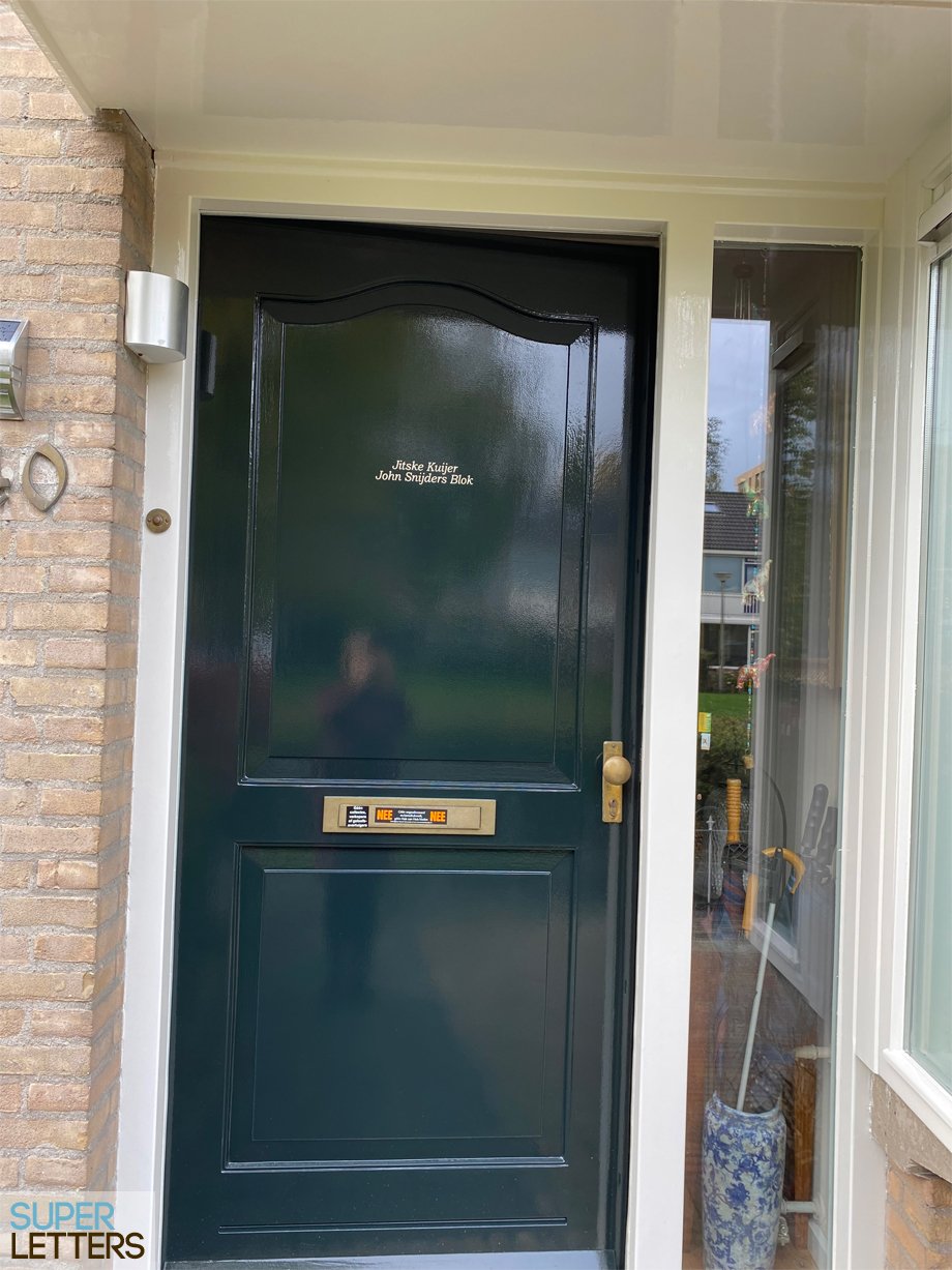 bestickering | naamstickers |