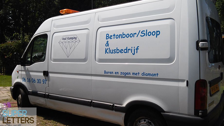 autostickers | Logo en tekst stickers auto | Logo en tekst