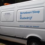 stickers auto | Logo en tekst